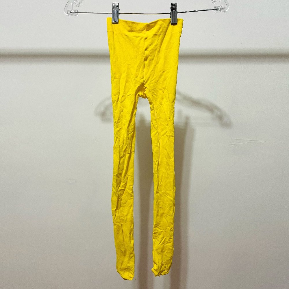 ✨New Without Tag Bright Yellow Tights